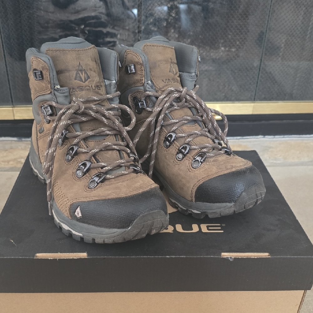 Vasque Brown and Black Women's Hiking Boots